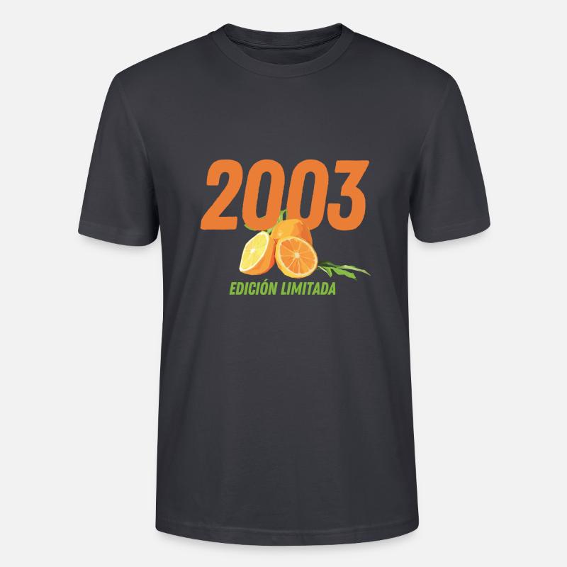 2003 - Edición Limitada - Stanley/Stella Unisex Bio-T-Shirt CRAFTER - Dunkles Graublau