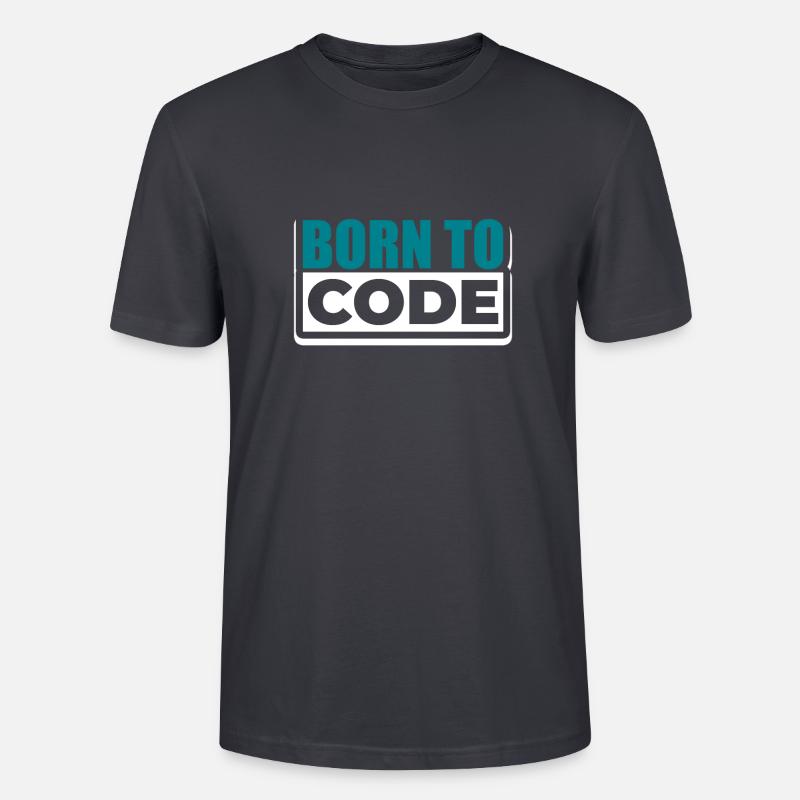 Programmierer - Stanley/Stella Unisex Bio-T-Shirt CRAFTER - Dunkles Graublau