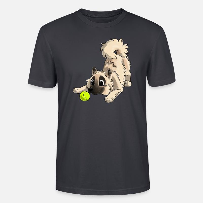 Der süßeste Eurasier - Stanley/Stella Unisex Bio-T-Shirt CRAFTER - Dunkles Graublau