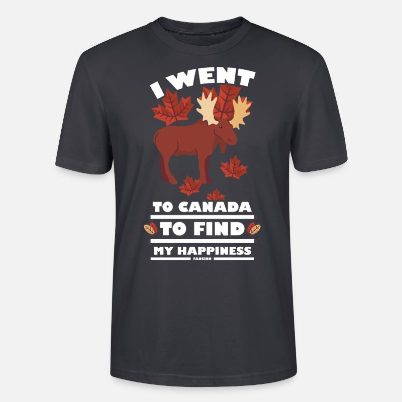 Canada - Stanley/Stella Unisex Bio-T-Shirt CRAFTER - Dunkles Graublau