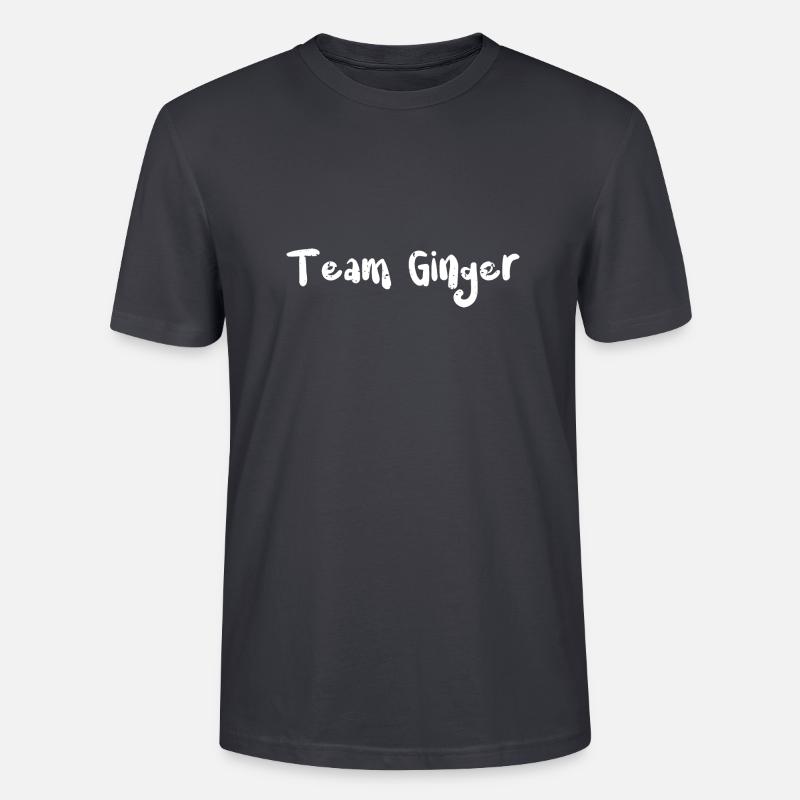 Team Ginger - Saint-Patrick - T-shirt bio CRAFTER Stanley Stella Unisexe - bleu gris foncé