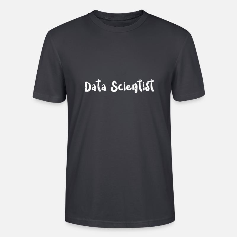 Data Scientist - Science - Stanley/Stella Unisex Bio-T-Shirt CRAFTER - Dunkles Graublau