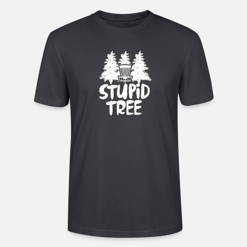 Disc Golf - Stanley/Stella Unisex Bio-T-Shirt CRAFTER - Dunkles Graublau