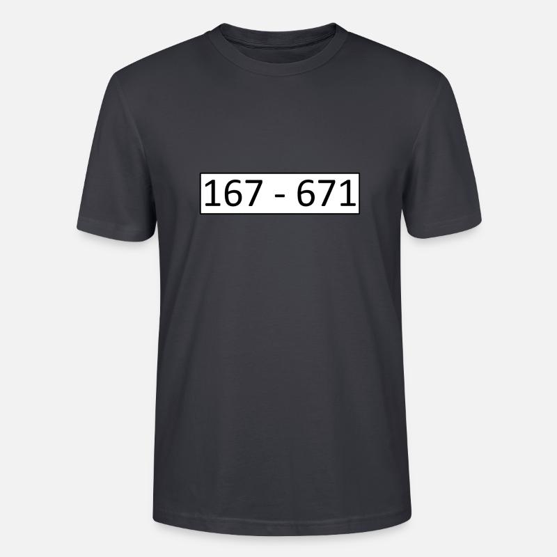 Panzerknacker Geschenk Idee - Stanley/Stella Unisex Bio-T-Shirt CRAFTER - Dunkles Graublau