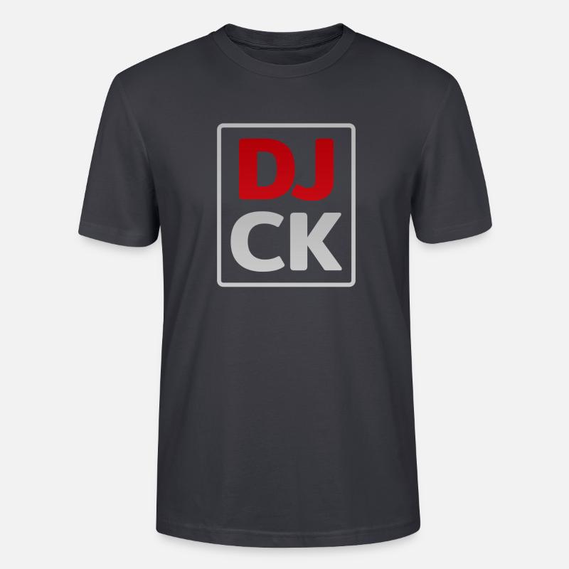 doublejack basic logo - Stanley/Stella Unisex Bio-T-Shirt CRAFTER - Dunkles Graublau