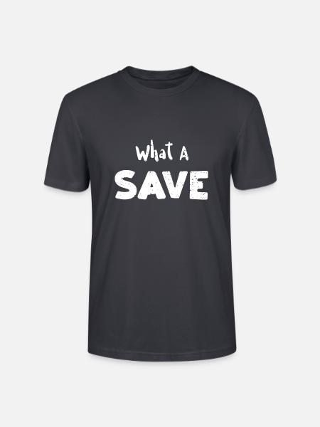 What A Save - Car Guy - Stanley/Stella CRAFTER Unisex Organic T-Shirt - India Ink Grey