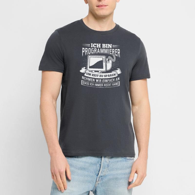 Ich bin Programmierer Coding Linux Nerd Stanley/Stella Unisex Bio-T-Shirt CRAFTER