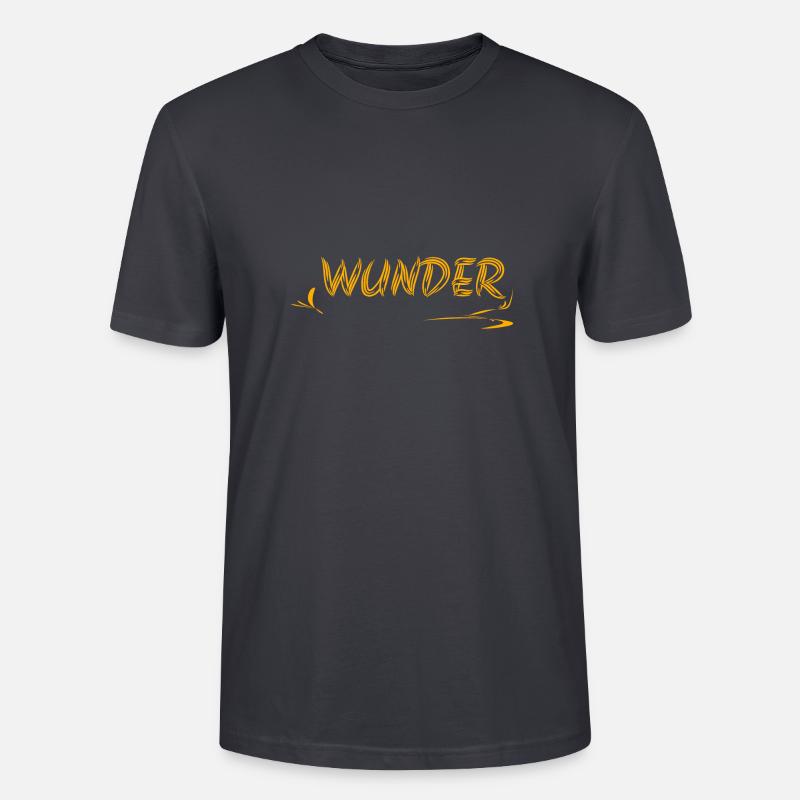 Geschenkidee Wunder - Stanley/Stella Unisex Bio-T-Shirt CRAFTER - Dunkles Graublau