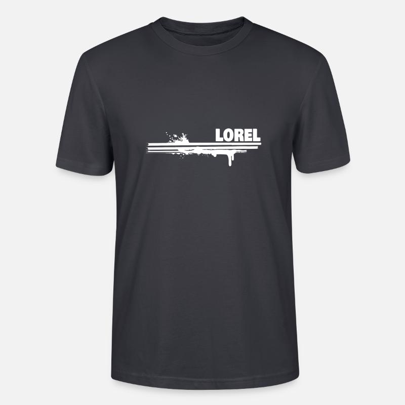 Farbklecks Lorel - Stanley/Stella Unisex Bio-T-Shirt CRAFTER - Dunkles Graublau