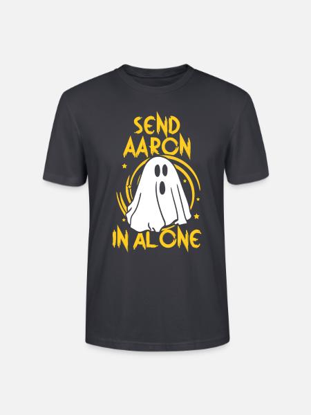 Send Aaron alone - Stanley/Stella Unisex Bio-T-Shirt CRAFTER - Dunkles Graublau