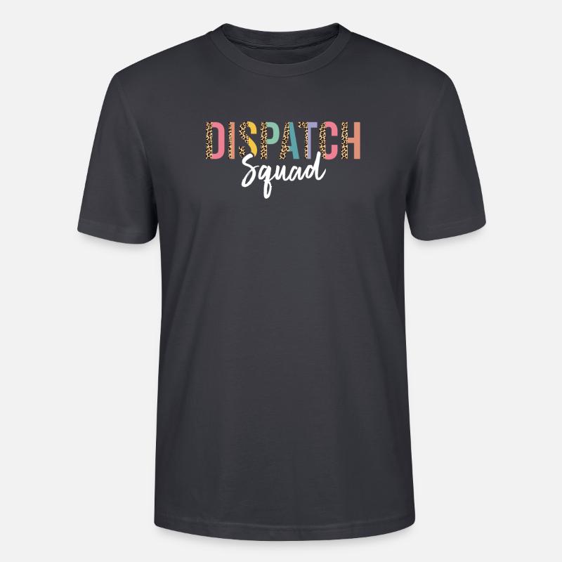 Dispatch Squad Öffentliche Hilfe Notfall - Stanley/Stella Unisex Bio-T-Shirt CRAFTER - Dunkles Graublau
