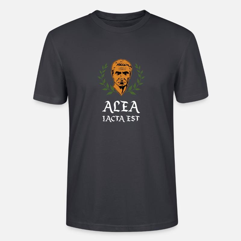 Cesar ALEA IACTA EST - T-shirt bio CRAFTER Stanley Stella Unisexe - bleu gris foncé