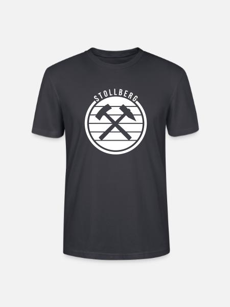 Stollberg Symbol Design3 - Stanley/Stella Unisex Bio-T-Shirt CRAFTER - Dunkles Graublau