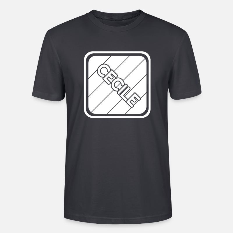 Cecile - Stanley/Stella Unisex Bio-T-Shirt CRAFTER - Dunkles Graublau