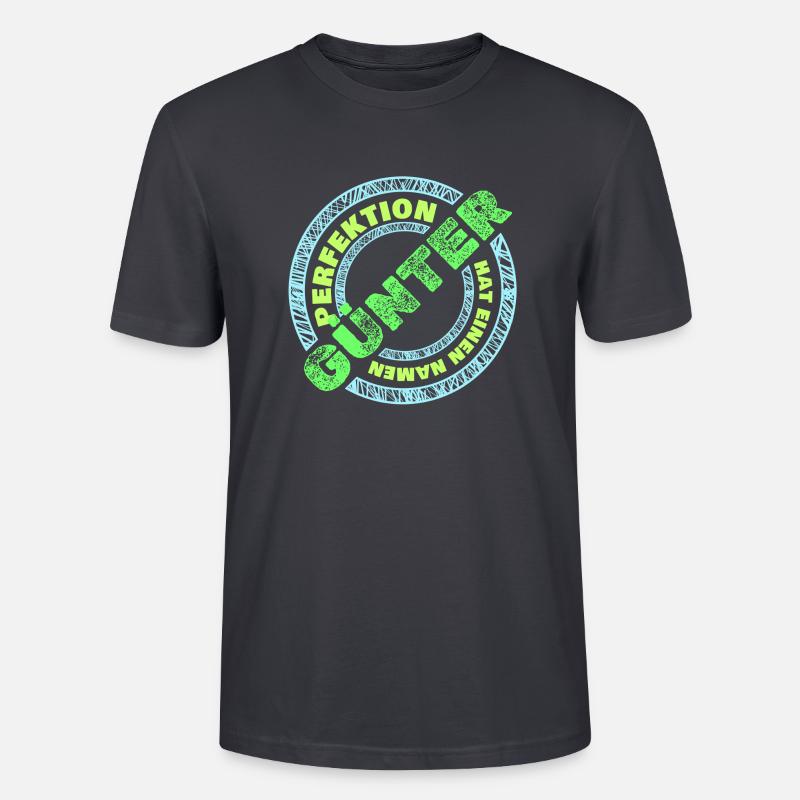 Günter Günter - Stanley/Stella Unisex Bio-T-Shirt CRAFTER - Dunkles Graublau