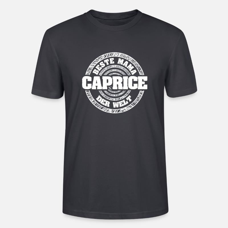 Mutter Caprice - Stanley/Stella Unisex Bio-T-Shirt CRAFTER - Dunkles Graublau