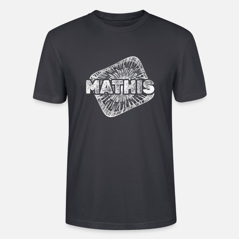 Sternenstaub Mathis - Stanley/Stella Unisex Bio-T-Shirt CRAFTER - Dunkles Graublau