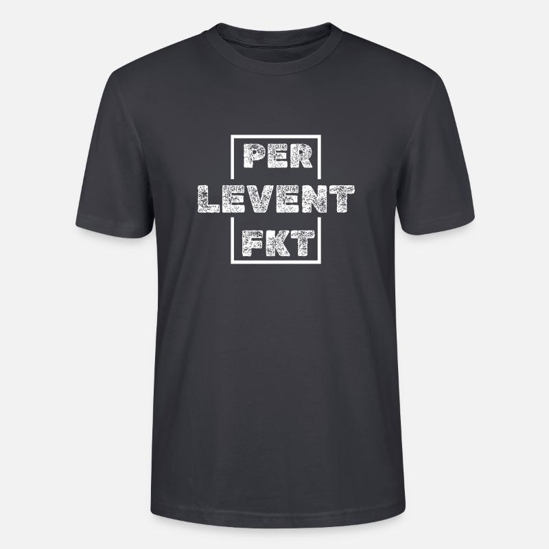Einzigartig Levent - Stanley/Stella Unisex Bio-T-Shirt CRAFTER - Dunkles Graublau