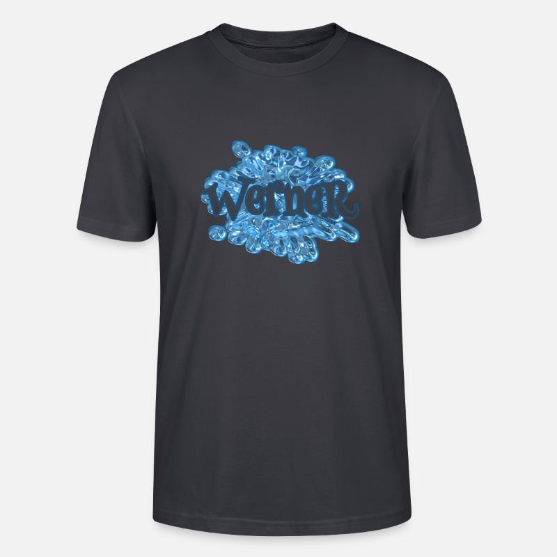 Werner Werner - T-shirt bio CRAFTER Stanley Stella Unisexe - bleu gris foncé