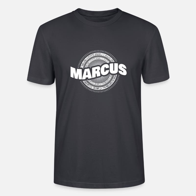 Geschenkidee Marcus - Stanley/Stella Unisex Bio-T-Shirt CRAFTER - Dunkles Graublau