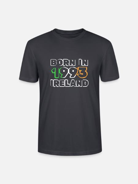 Ireland 1993 - Stanley/Stella Unisex Bio-T-Shirt CRAFTER - Dunkles Graublau
