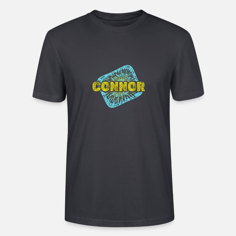 Freizeit Connor - Stanley/Stella Unisex Bio-T-Shirt CRAFTER - Dunkles Graublau