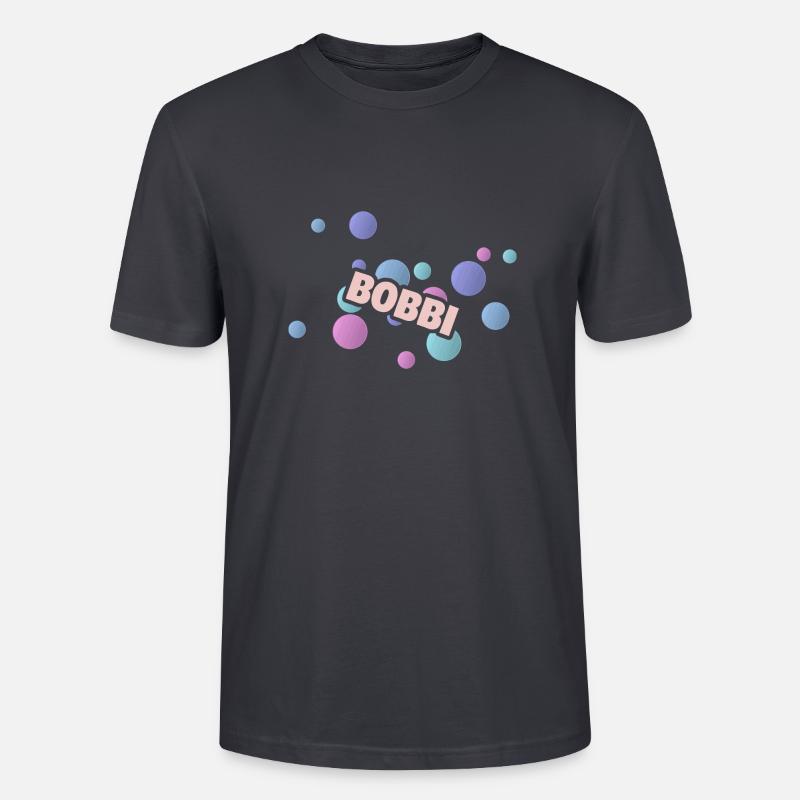 Bobbi - Stanley/Stella Unisex Bio-T-Shirt CRAFTER - Dunkles Graublau