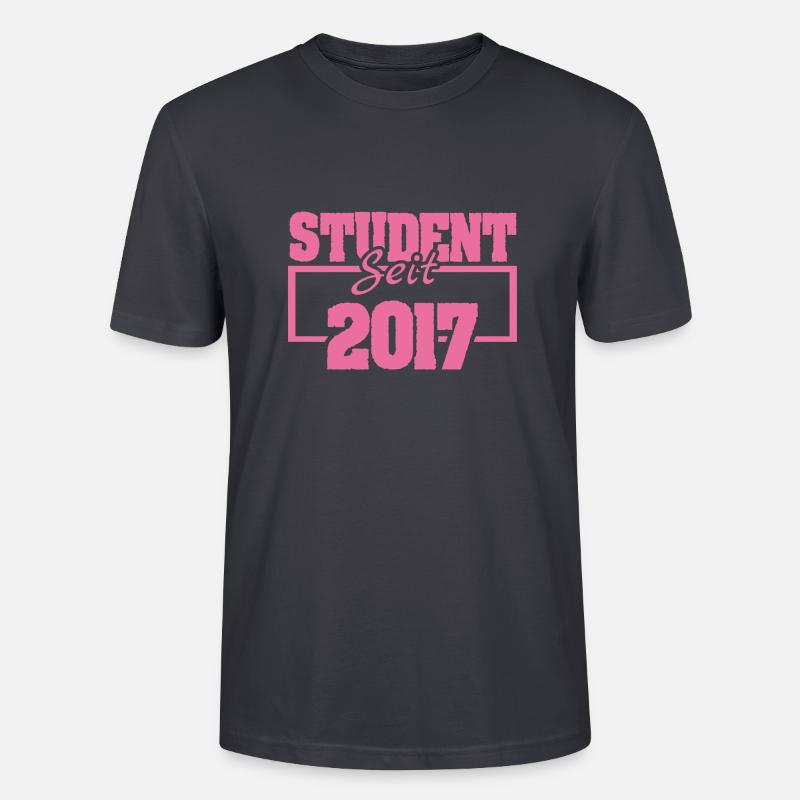 seit 2017 - Stanley/Stella Unisex Bio-T-Shirt CRAFTER - Dunkles Graublau