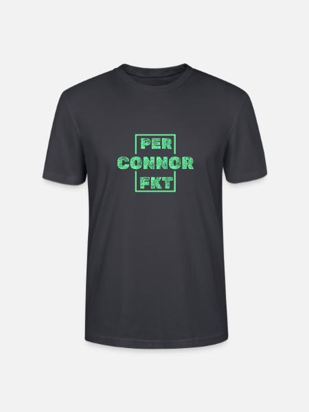 Perfekt Connor - Stanley/Stella Unisex Bio-T-Shirt CRAFTER - Dunkles Graublau