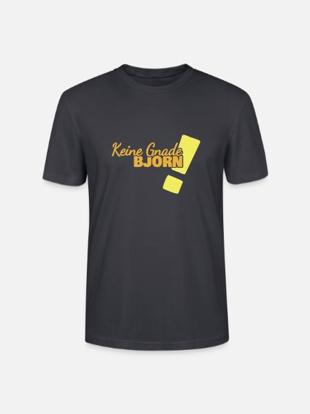 Geschenk für Björn - Stanley/Stella Unisex Bio-T-Shirt CRAFTER - Dunkles Graublau