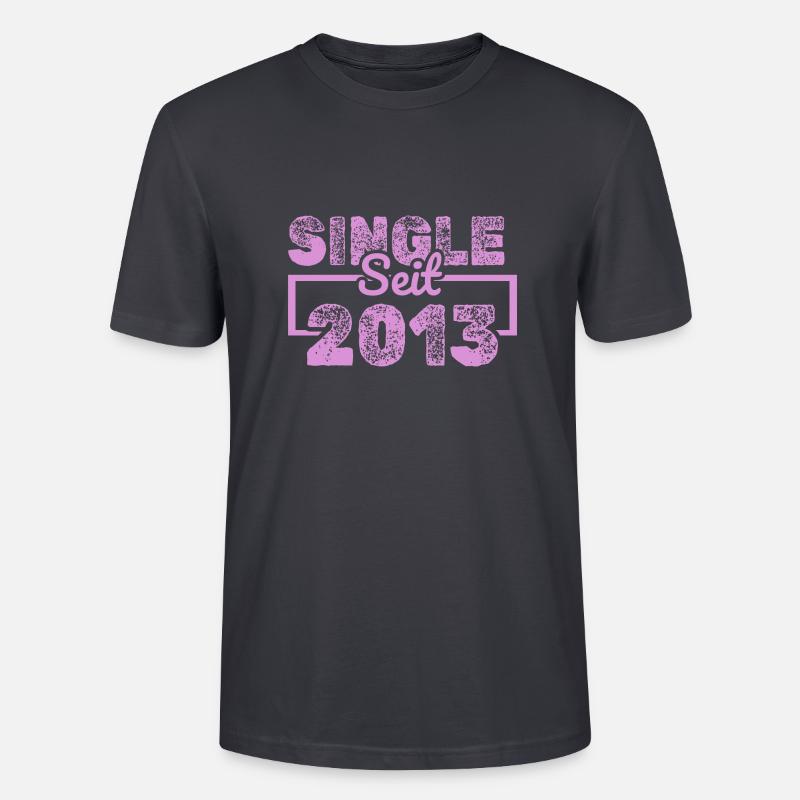 Single 2013 - Stanley/Stella Unisex Bio-T-Shirt CRAFTER - Dunkles Graublau