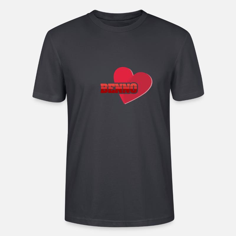 Benno - Stanley/Stella Unisex Bio-T-Shirt CRAFTER - Dunkles Graublau