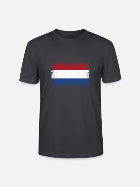 Netherlands as Netherlands - Stanley/Stella CRAFTER Unisex Organic T-Shirt - India Ink Grey