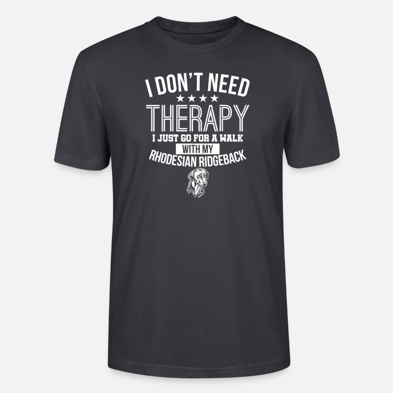 Rhodesian Ridgeback - T-shirt bio CRAFTER Stanley Stella Unisexe - bleu gris foncé