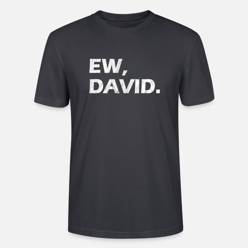 Ew David - Stanley/Stella Unisex Bio-T-Shirt CRAFTER - Dunkles Graublau