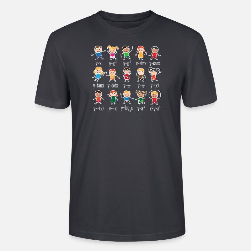 Math dance math class shirt - Stanley/Stella CRAFTER Unisex Organic T-Shirt - India Ink Grey