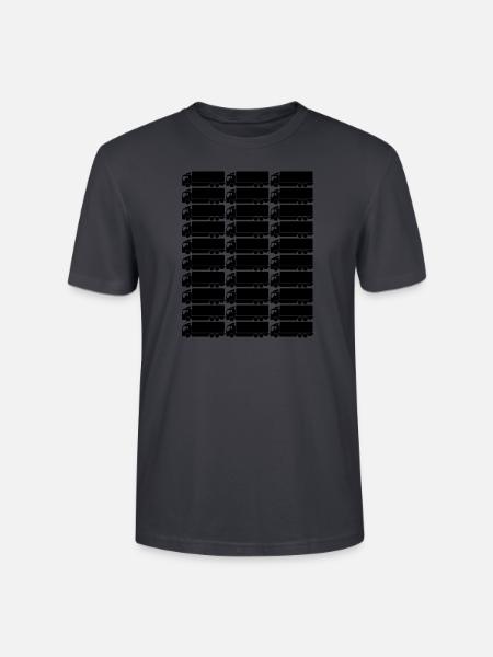 Fernfahrer LKW Fahrer Berufskraftfahrer - Stanley/Stella Unisex Bio-T-Shirt CRAFTER - Dunkles Graublau