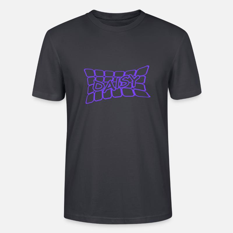 Name Daisy - Stanley/Stella Unisex Bio-T-Shirt CRAFTER - Dunkles Graublau