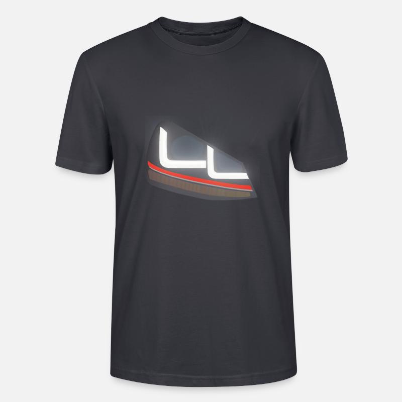 Der Scheinwerfer - Auto - Stanley/Stella Unisex Bio-T-Shirt CRAFTER - Dunkles Graublau