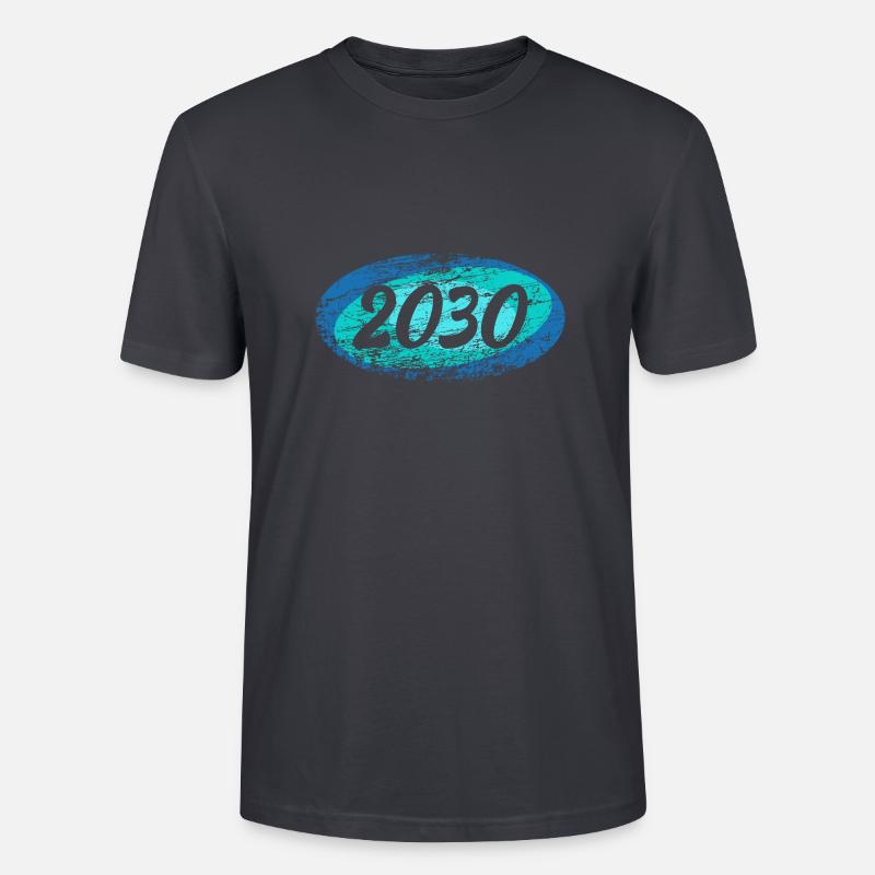 Elypse 2030 - Stanley/Stella Unisex Bio-T-Shirt CRAFTER - Dunkles Graublau
