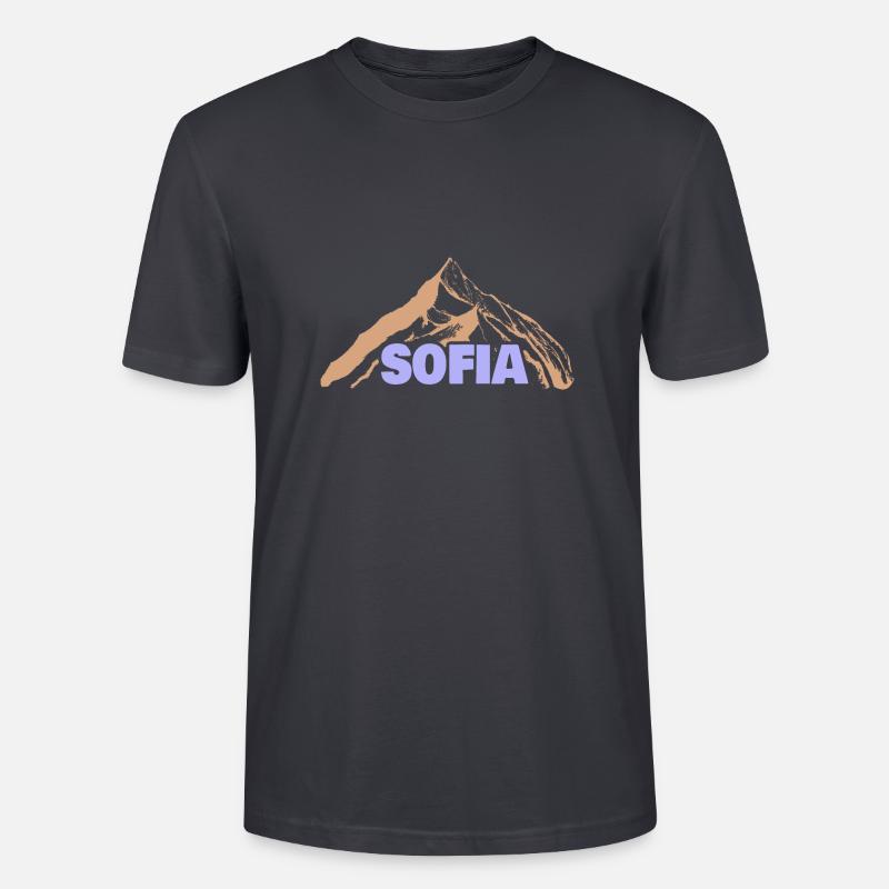 Sofia as a gift idea - Stanley/Stella CRAFTER Unisex Organic T-Shirt - India Ink Grey