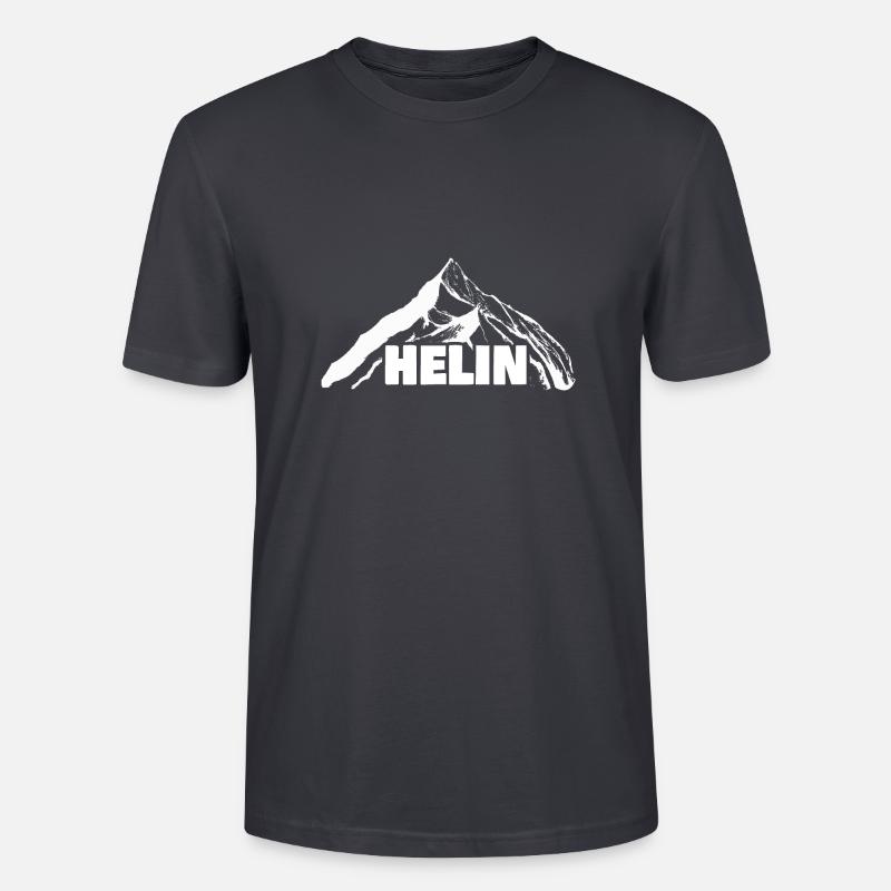 Helin als Klettern - Stanley/Stella Unisex Bio-T-Shirt CRAFTER - Dunkles Graublau