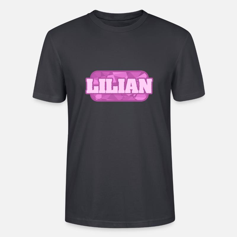 Lilian - Stanley/Stella Unisex Bio-T-Shirt CRAFTER - Dunkles Graublau
