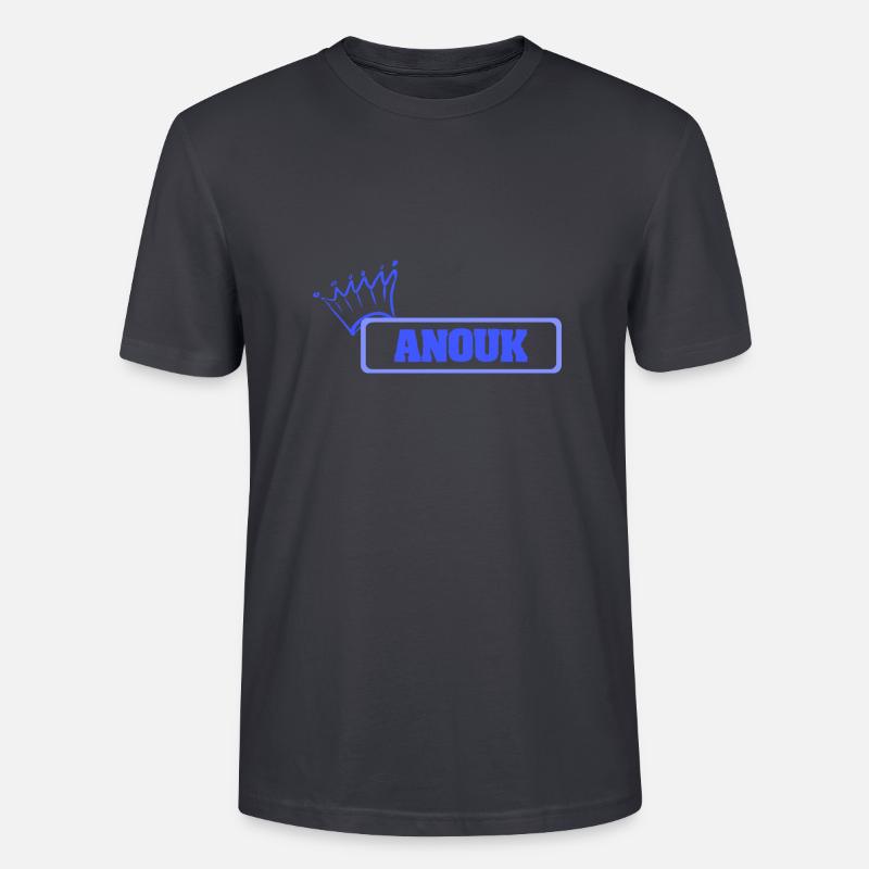 Tochter Anouk - Stanley/Stella Unisex Bio-T-Shirt CRAFTER - Dunkles Graublau