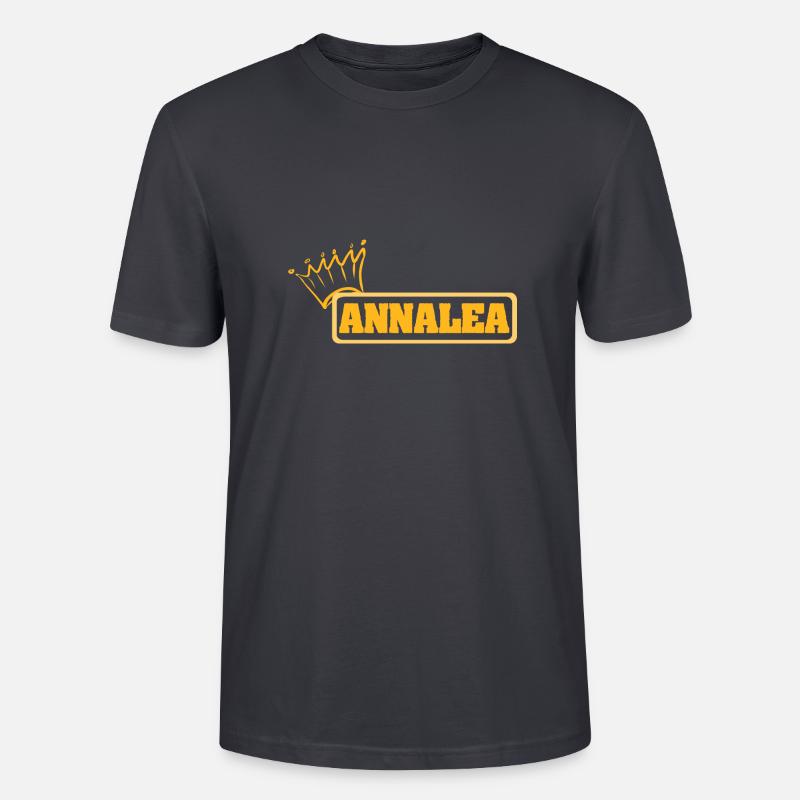 Geschenkidee Annalea - Stanley/Stella Unisex Bio-T-Shirt CRAFTER - Dunkles Graublau