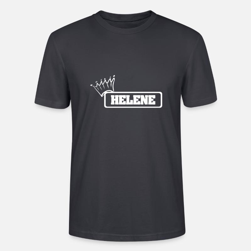 Krone Helene - Stanley/Stella Unisex Bio-T-Shirt CRAFTER - Dunkles Graublau