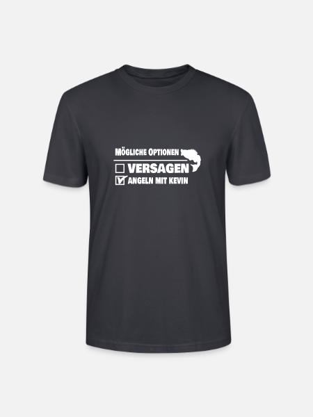 Vorname Kevin - Stanley/Stella Unisex Bio-T-Shirt CRAFTER - Dunkles Graublau