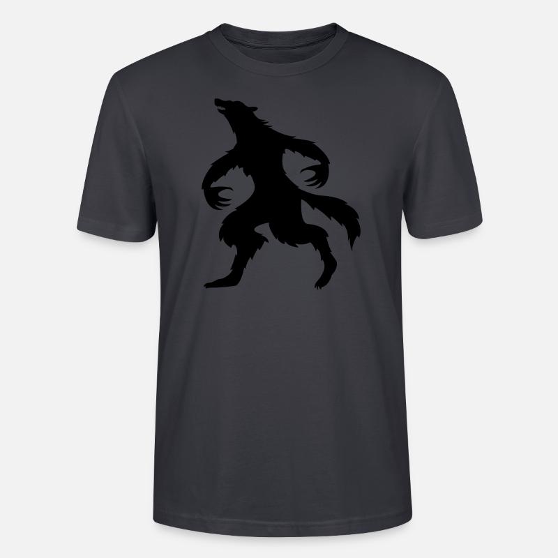 Werwolf - Stanley/Stella Unisex Bio-T-Shirt CRAFTER - Dunkles Graublau