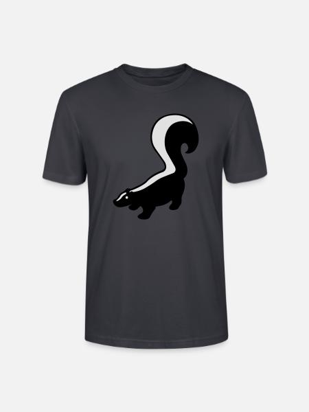 Skunk - Stanley/Stella CRAFTER Unisex Organic T-Shirt - India Ink Grey