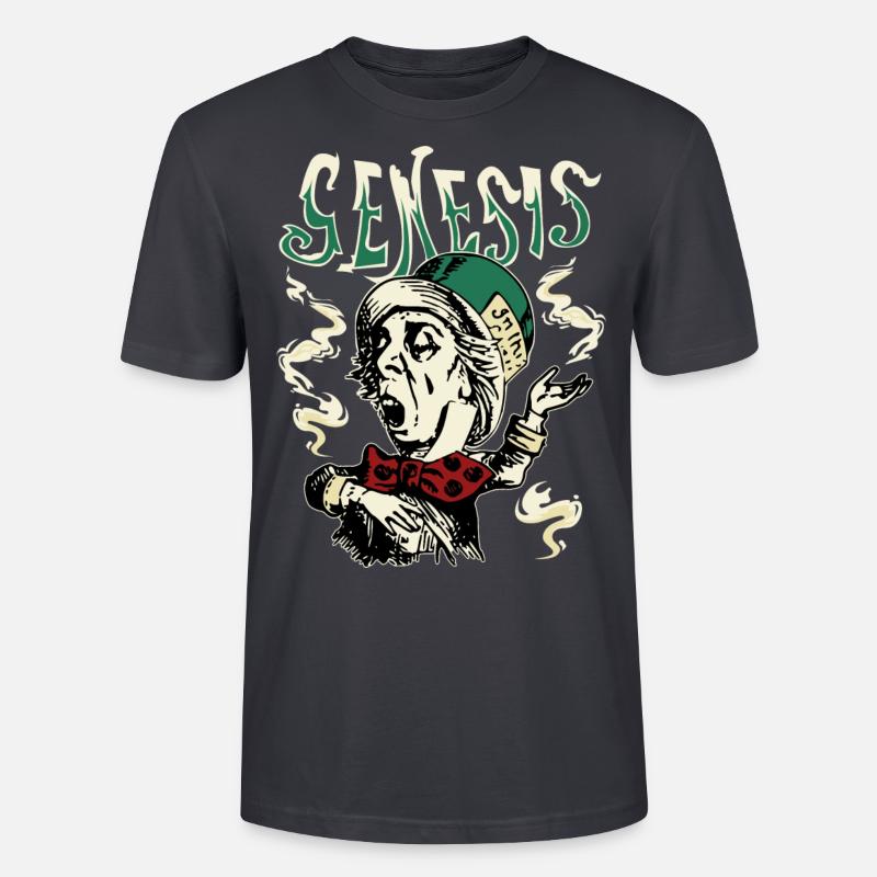 Genesis Madl Hatter - Stanley/Stella Unisex Bio-T-Shirt CRAFTER - Dunkles Graublau